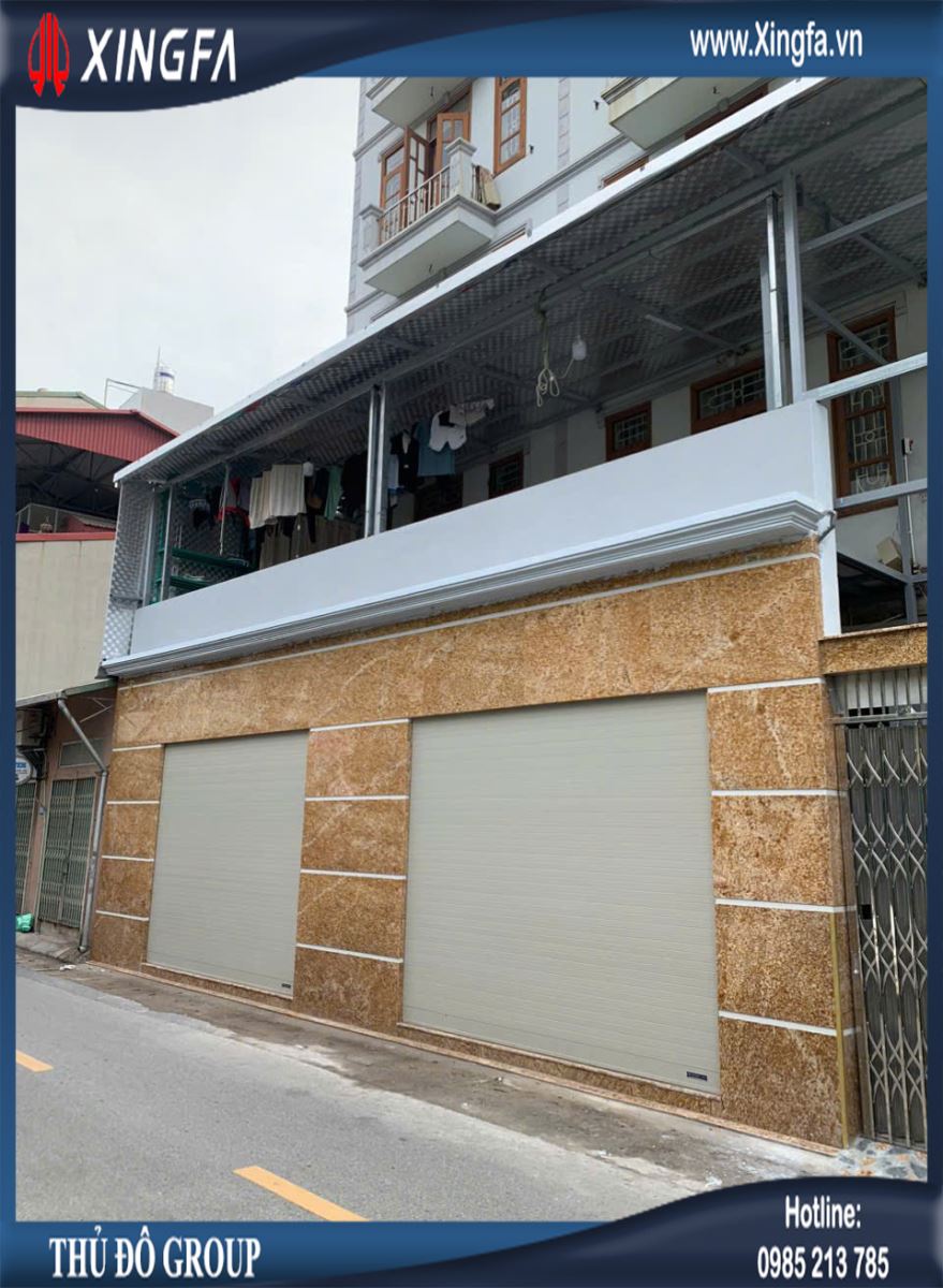 Cửa cuốn Austdoor – Thiết kế chắc chắn, an toàn cao