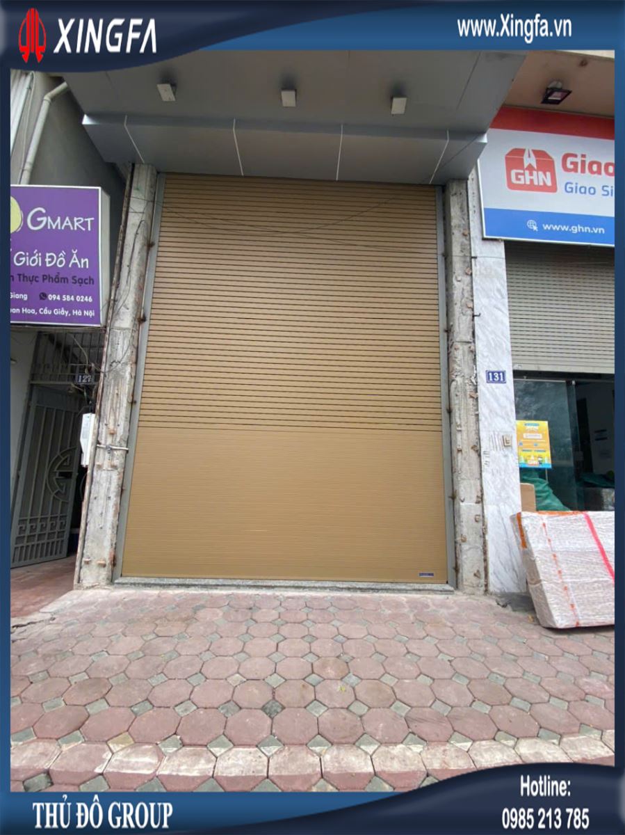 Giải pháp cửa cuốn Austdoor cho không gian nhỏ