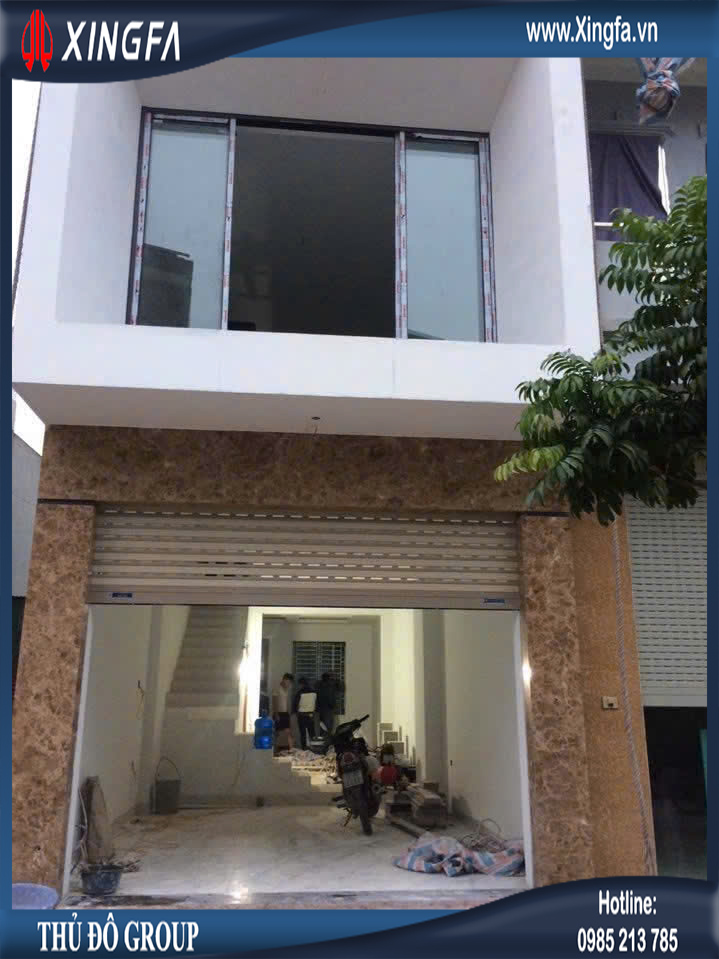 Sửa nan cửa cuốn Austdoor bị cong do đóng mở sai cách
