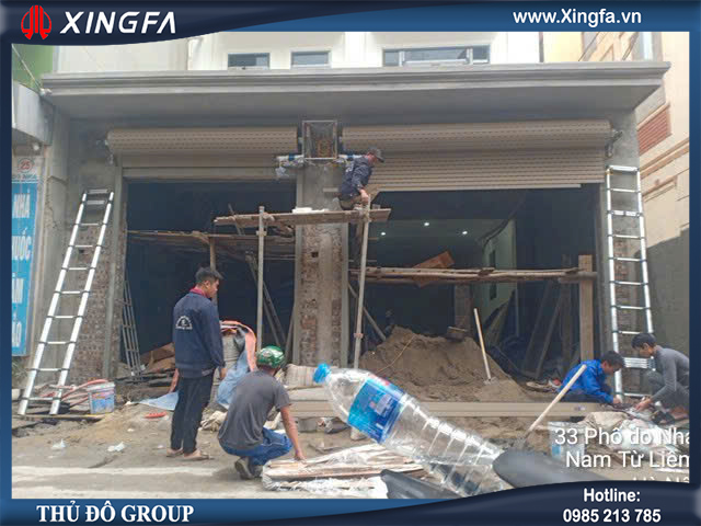 Sửa cửa cuốn Austdoor bị bung mối liên kết giữa các nan