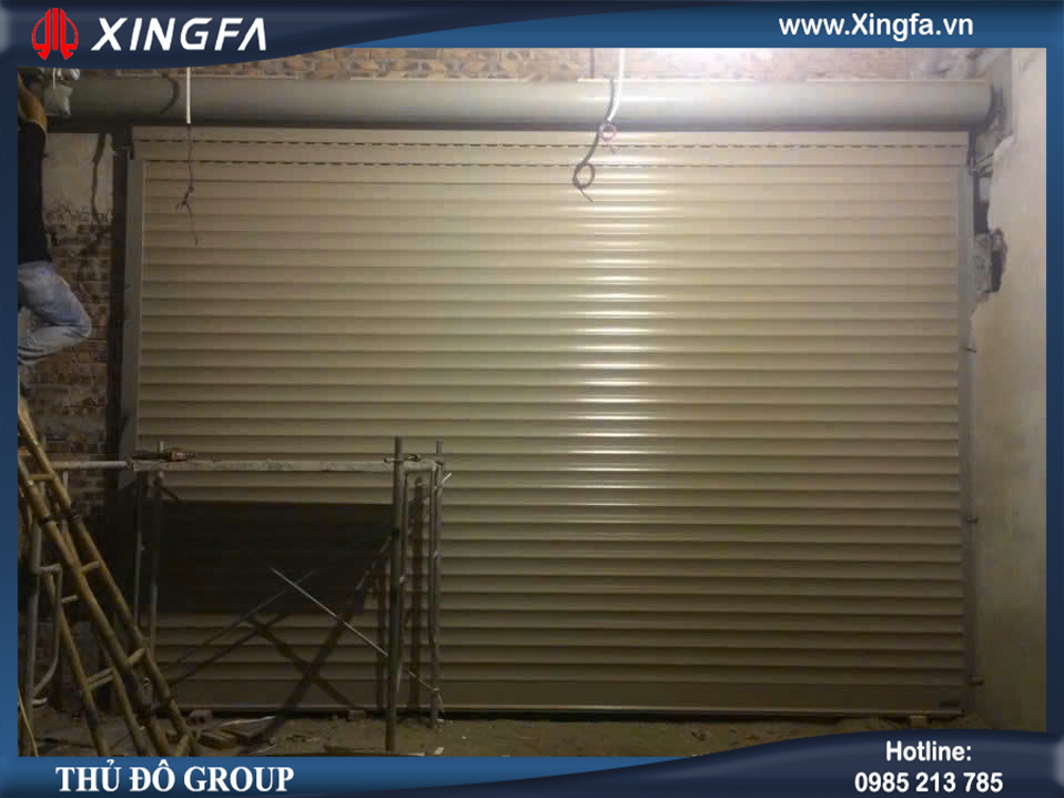 Sửa cửa cuốn Austdoor bị hỏng khóa cơ và bộ phận chốt