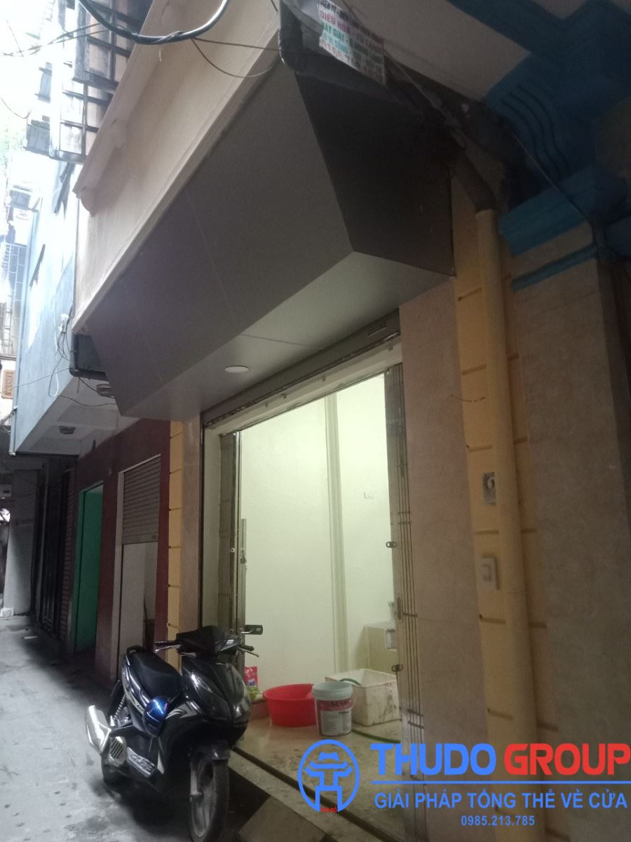 Công Trình Cửa Cuốn Austdoor Tại Ngõ Lan Bá, Khâm Thiên, Hà Nội