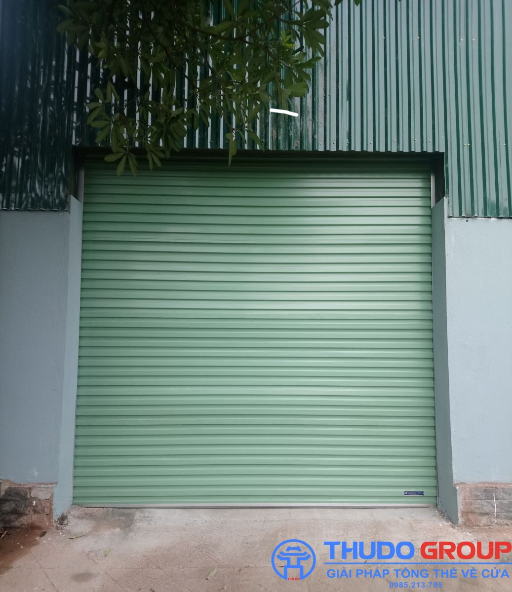 Lắp Đặt Cửa Cuốn Austdoor Chính Hãng Tại Long Biên, Hà Nội
